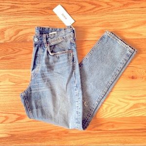 NWT H&M vintage fit high waist jeans 28
